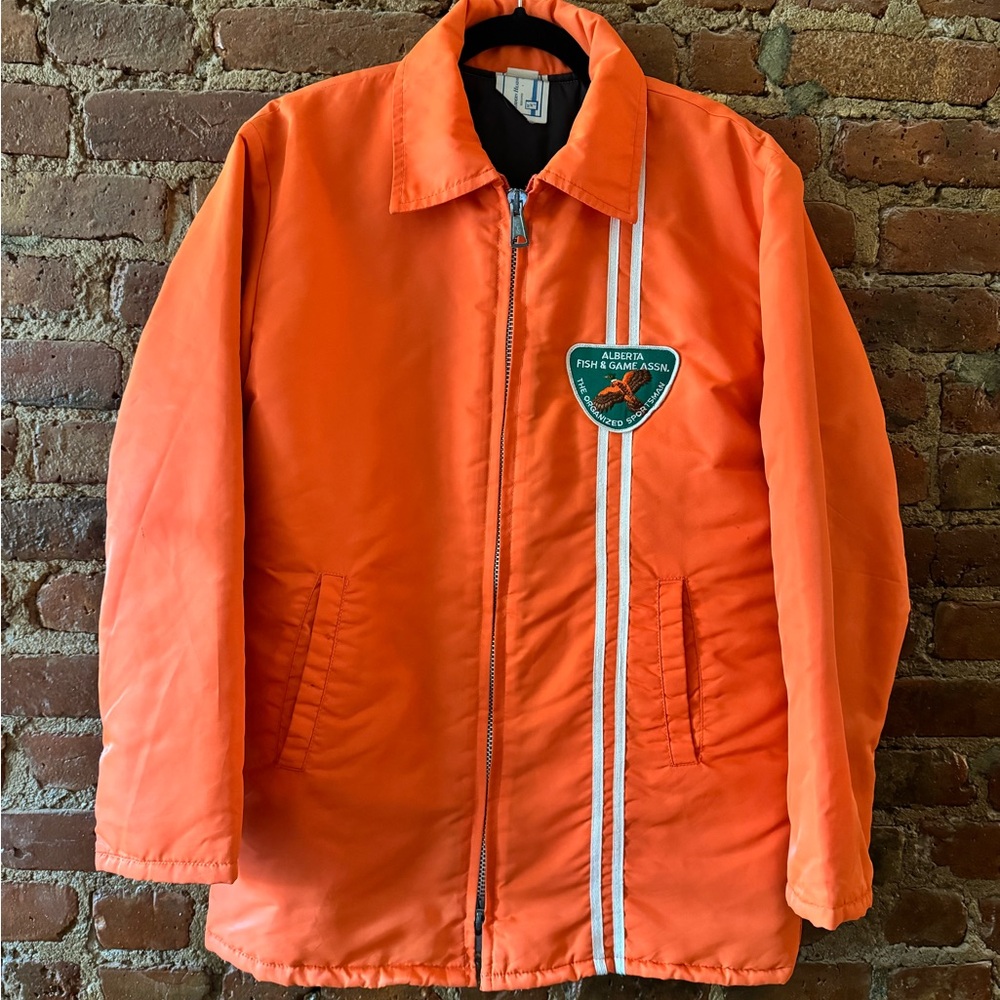 Vintage fish & wildlife down jacket